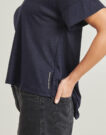 T-shirt Les Petites Bombes NALINE Marine T-shirt maniche corte Donna - 5