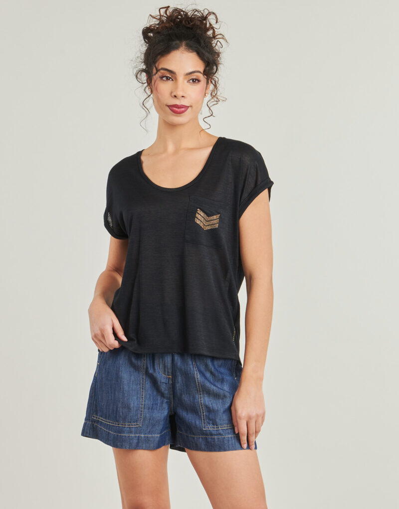 T-shirt Les Petites Bombes NOUMEA Nero T-shirt maniche corte Donna - 2