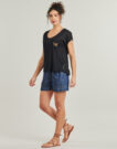 T-shirt Les Petites Bombes NOUMEA Nero T-shirt maniche corte Donna - 3