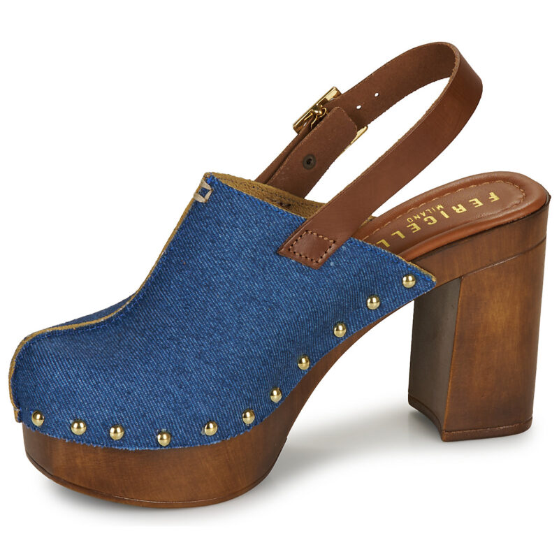 Fericelli MACATA Blu Zoccoli Donna - 4