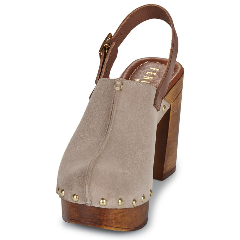 Fericelli MACATA Beige Zoccoli Donna - 3
