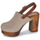Fericelli MACATA Beige Zoccoli Donna - 4