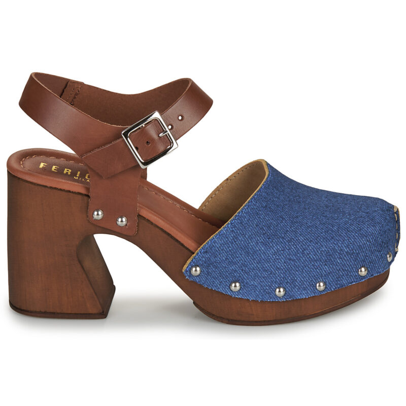 Fericelli ANEMONE Blu Zoccoli Donna - 2