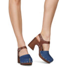 Fericelli ANEMONE Blu Zoccoli Donna - 8