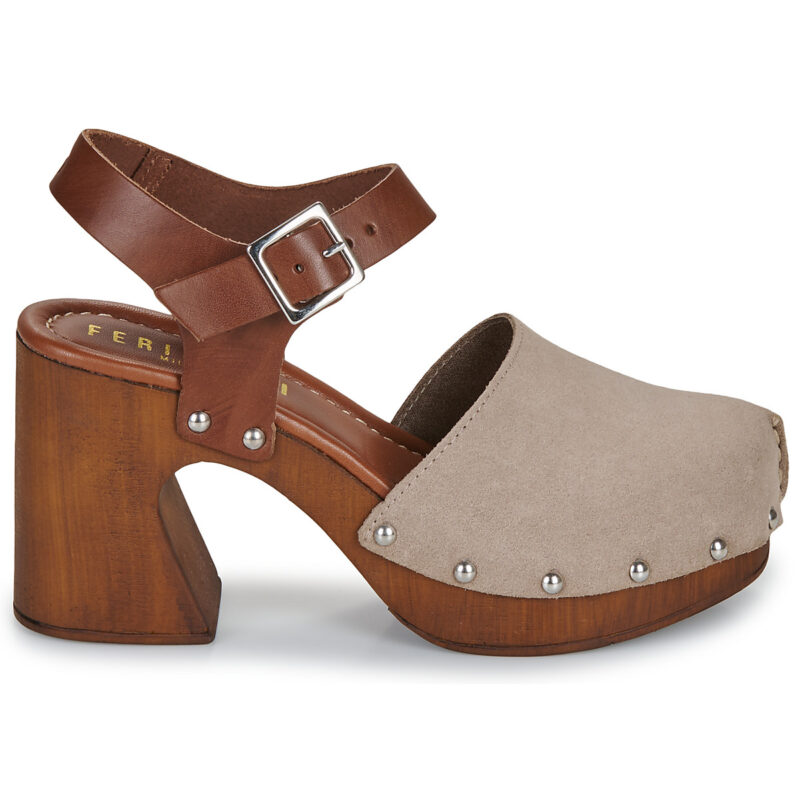 Fericelli ANEMONE Beige Zoccoli Donna - 2