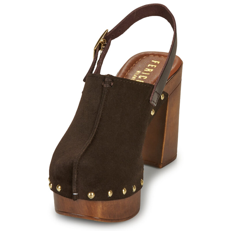 Fericelli MACATA Marrone Zoccoli Donna - 3