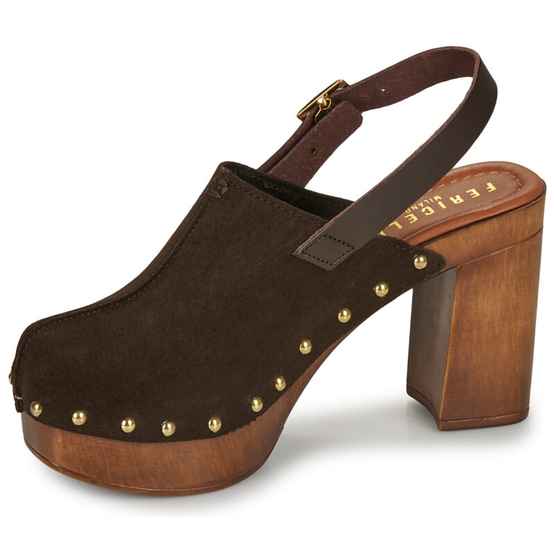 Fericelli MACATA Marrone Zoccoli Donna - 4