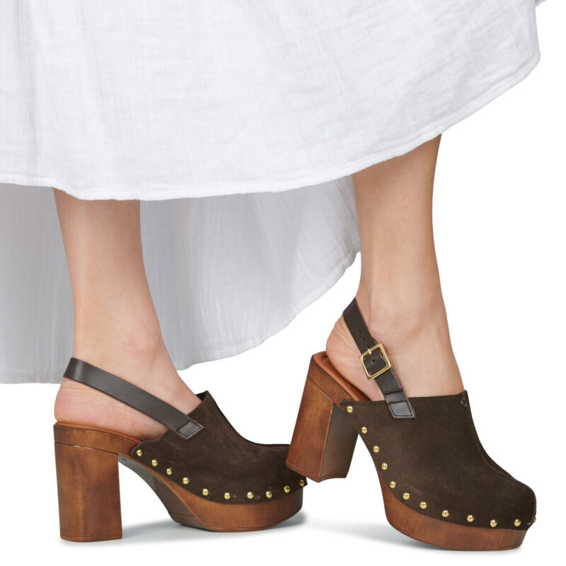 Fericelli MACATA Marrone Zoccoli Donna - 8