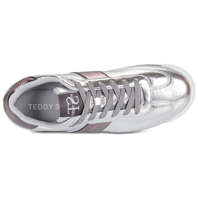 Teddy Smith 120653 Argento Sneakers basse Donna - 6