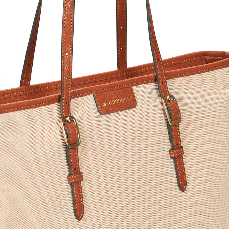 Mac Douglas FANTASIA EVERTON Beige Women's Shoulder Bags - 4