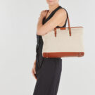 Mac Douglas FANTASIA EVERTON Beige Women's Shoulder Bags - 6