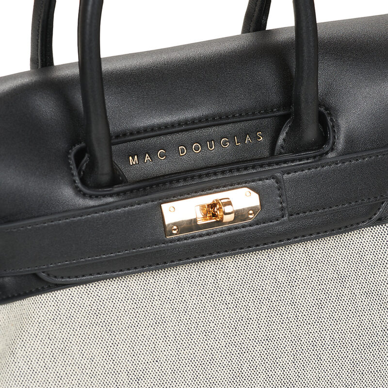 Woman Mac Douglas FANTASIA PYLA 2 MIX Black Women's Handbag - 4
