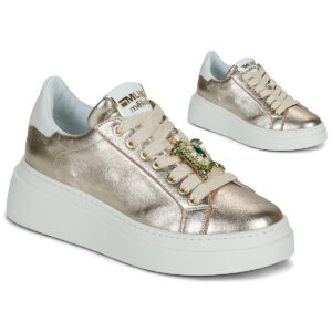 Meline  606ACC-LO-55  Oro -  Sneakers basse Donna
