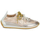 Meline Baskets basses pour femmes 721DM-131 Gold - Pointure 2