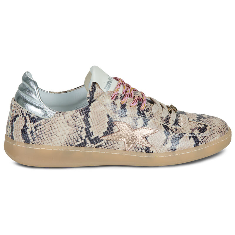 Meline 525D-R-91 Bianco Sneakers basse Donna - 2