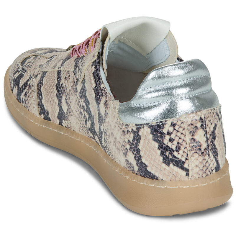 Meline 525D-R-91 Bianco Sneakers basse Donna - 5