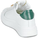 Meline 665ACC-BI-12 Wei&szlig;e Low-Sneaker f&uuml;r Damen - Gr&ouml;&szlig;e 5