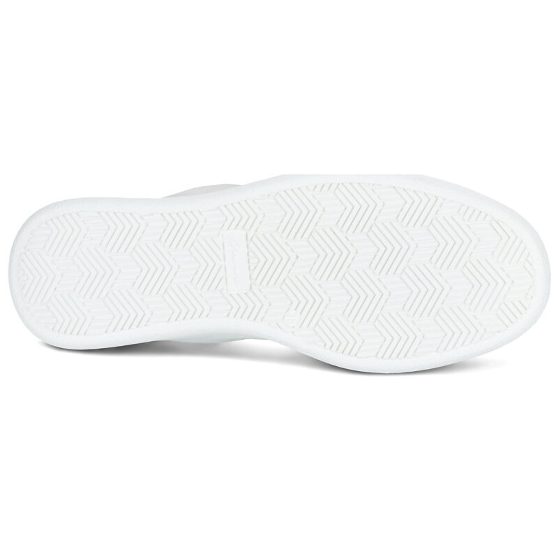 Meline 665ACC-BI-12 Wei&szlig;e Low-Sneaker f&uuml;r Damen - Gr&ouml;&szlig;e 7