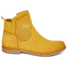 Felmini CLASH Gelbe Damen-Ankle-Boots - Gr&ouml;&szlig;e 2