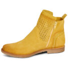 Felmini CLASH Gelbe Damen-Ankle-Boots - Gr&ouml;&szlig;e 4