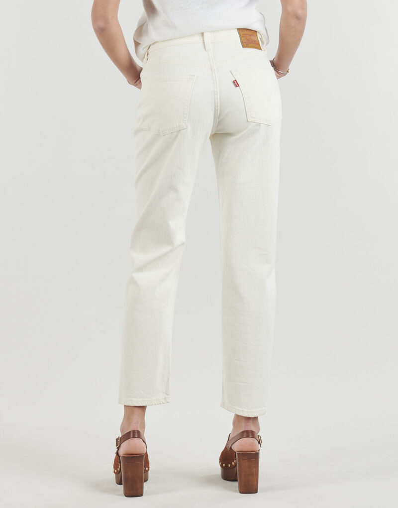 Jeans  Levis  501® CROP  Bianco -  Jeans Donna - 4