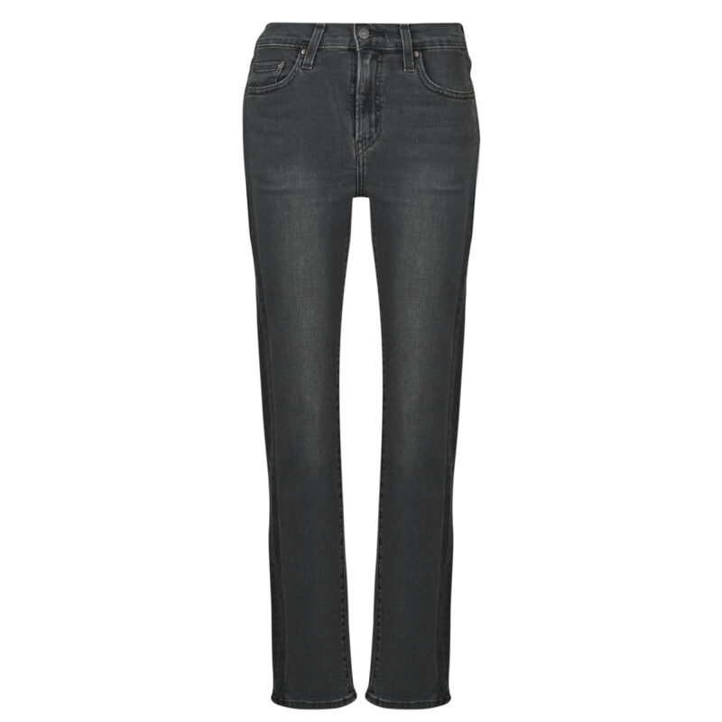 Jeans Levis 724 HIGH RISE STRAIGHT Nero Jeans Donna - 1