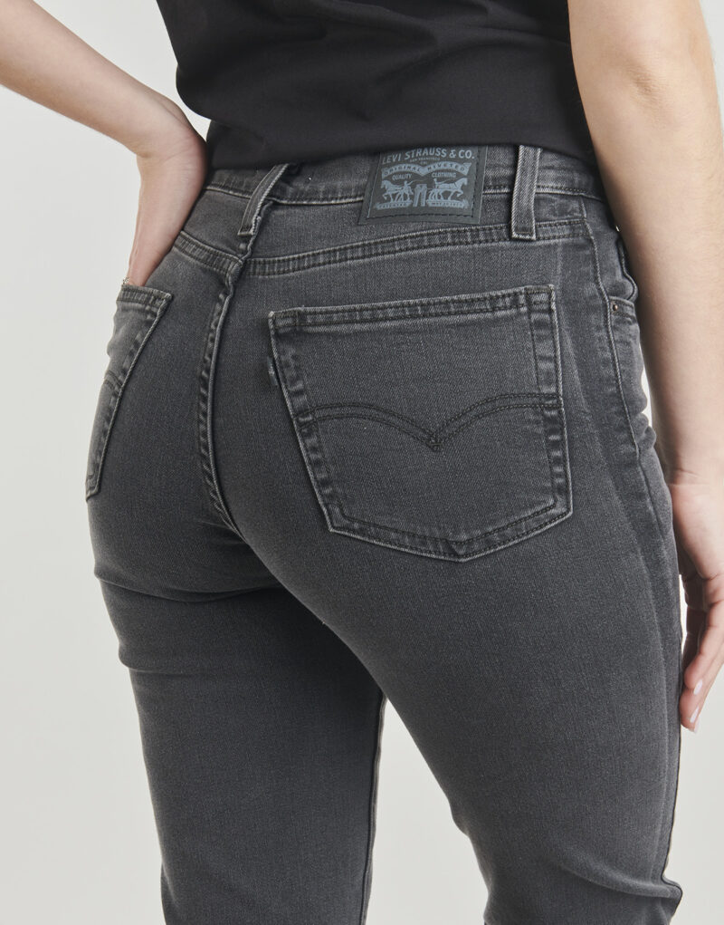 Jeans Levis 724 HIGH RISE STRAIGHT Nero Jeans Donna - 5
