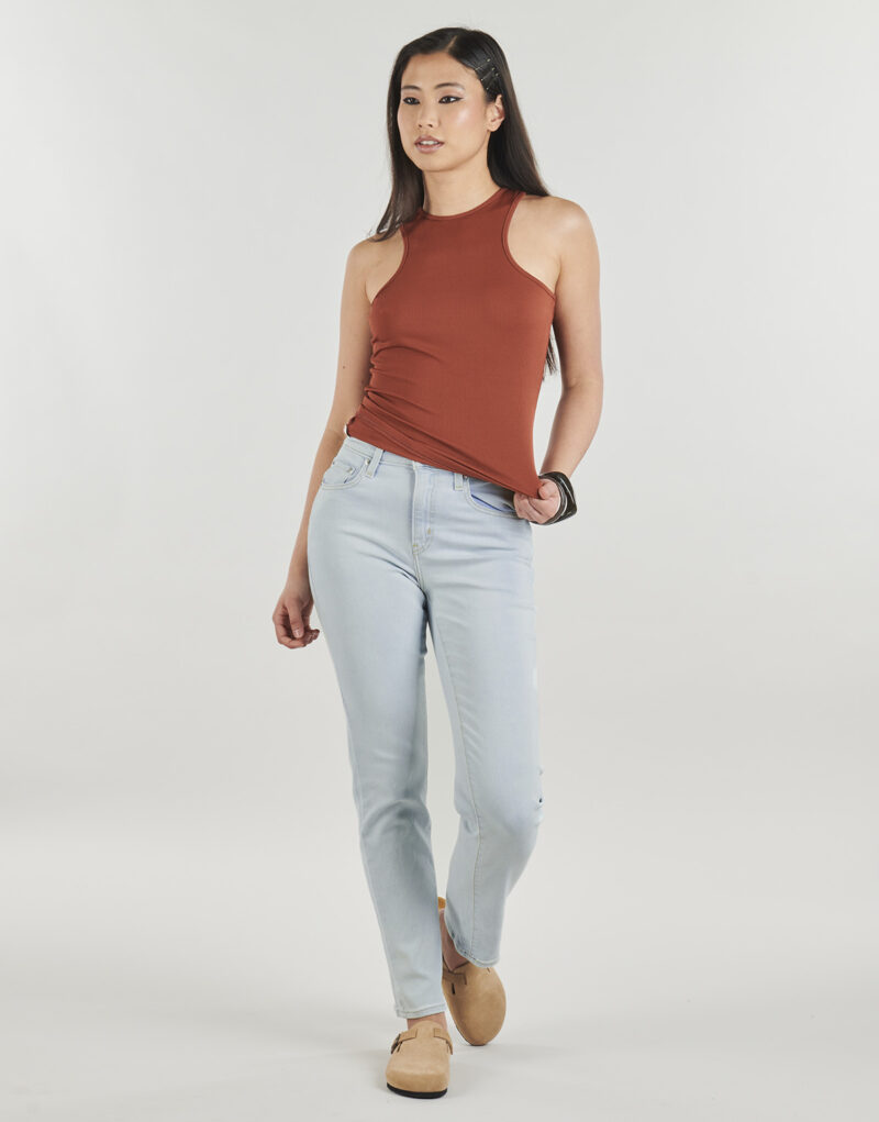 Jeans  Levis  724 HIGH RISE STRAIGHT  Blu -  Jeans Donna - 2