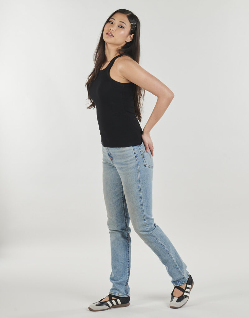 Jeans Slim  Levis  WEDGIE SLIM  Blu -   Jeans Slim Donna - 3