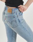 Jeans Slim  Levis  WEDGIE SLIM  Blu -   Jeans Slim Donna - 5