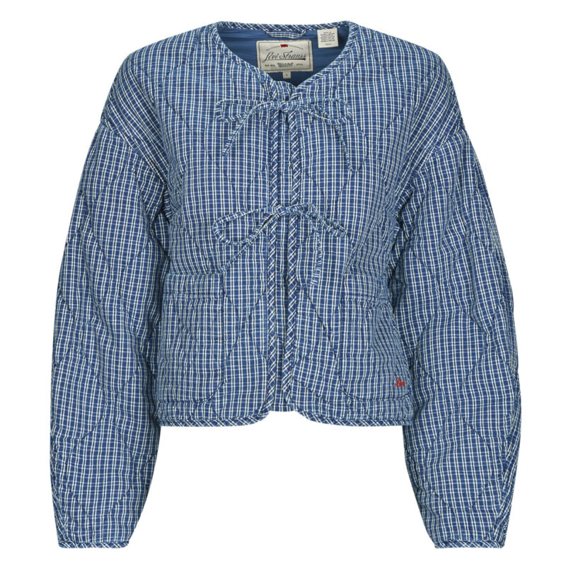 Jeansjacke Levis RUE LINER JACKET Blu Giacche in jeans Donna - 1