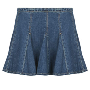 Gonne corte  Levis  GODET MINI SKIRT  Blu -  Gonne corte Abbigliamento Donna