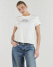 T-shirt Levis FAVORITE TEEE RHINESTONE EAGLE POSTER Bianco T-shirt maniche corte Donna - 2