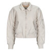 Giubbotto  Levis  BOWIE CROP BOMBER  Beige -  Giubbotti
 Donna