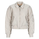 Giubbotto  Levis  BOWIE CROP BOMBER  Beige -  Giubbotti Donna - 1