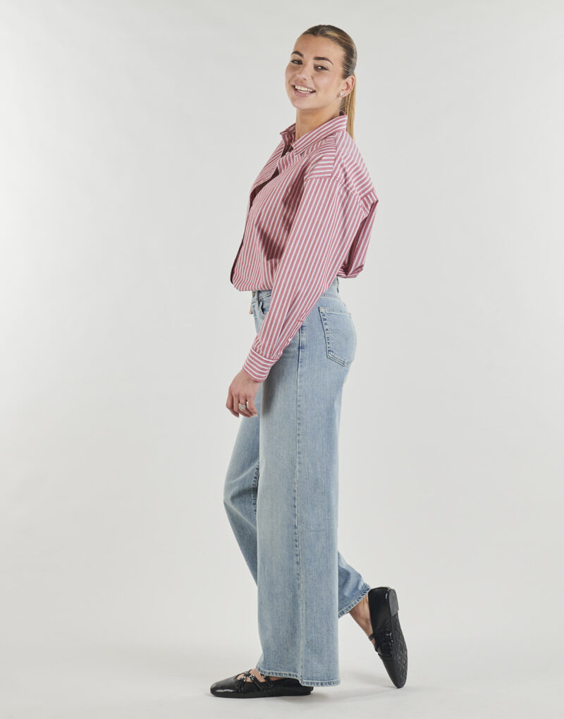 Jeans Flare  Levis  728 HR WIDE LEG  Blu -  Jeans Flare Donna - 3