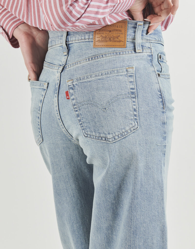 Jeans Flare  Levis  728 HR WIDE LEG  Blu -  Jeans Flare Donna - 5