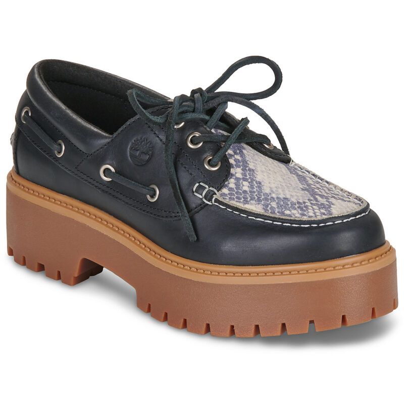 Timberland STONE STREET Nero Scarpe da barca Donna - 1
