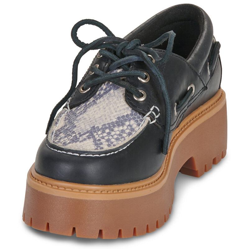Timberland STONE STREET Nero Scarpe da barca Donna - 3