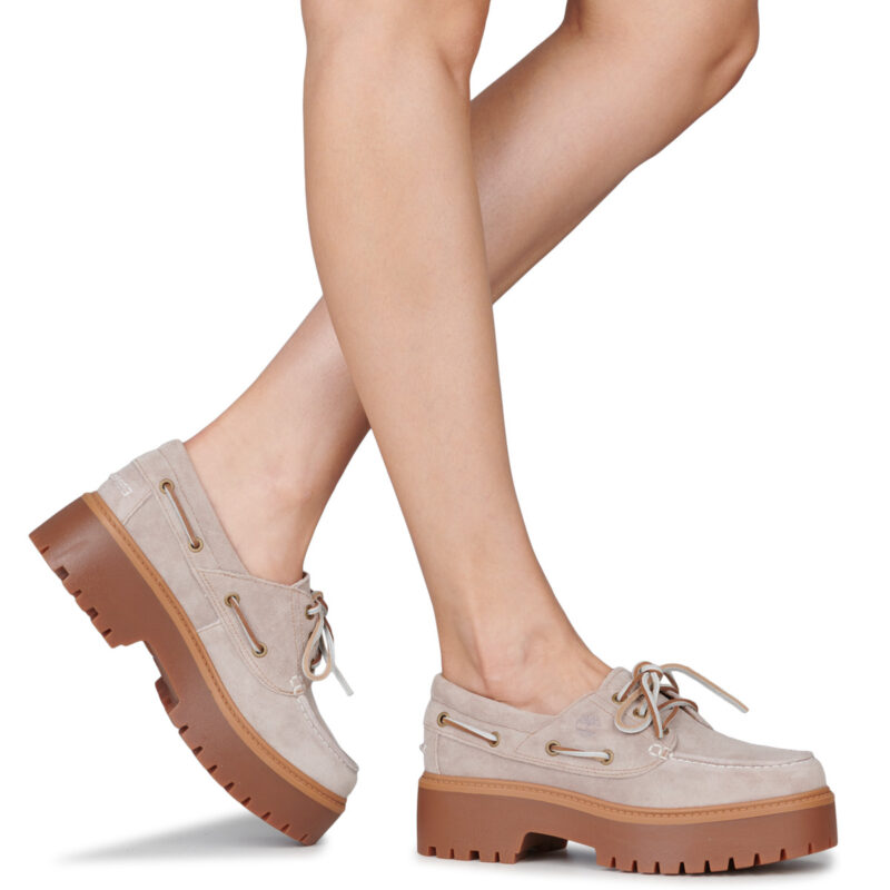 Timberland STONE STREET Rosa Scarpe da barca Donna - 8