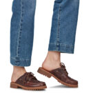 Timberland NOREEN Rote Damen-Sandalen - Gr&ouml;&szlig;e 8