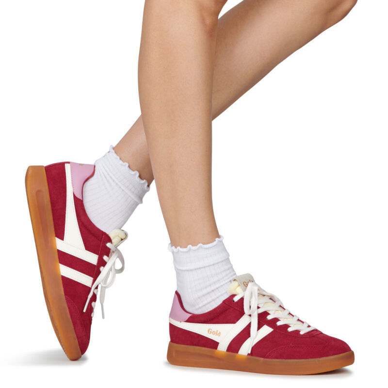 Gola Cyclone Rosso Sneakers basse Donna - 8