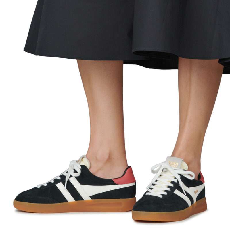 Gola Cyclone Leather Nero Sneakers basse Donna - 8