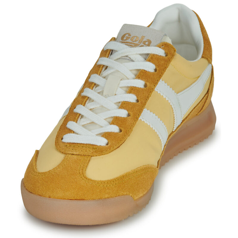 Gola Firefly Yellow Low Sneakers f&uuml;r Damen &ndash; Gr&ouml;&szlig;e 3