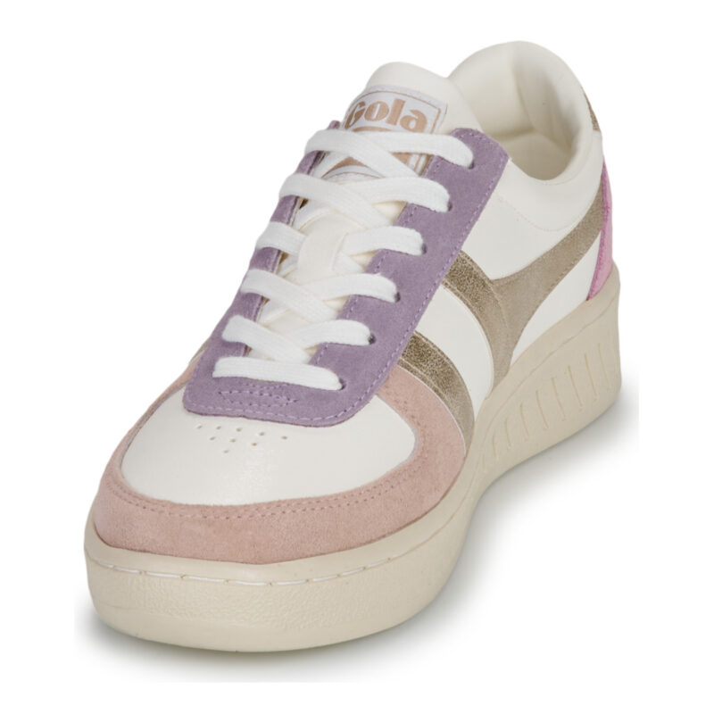 Gola Grandslam Quadrant Beige Sneakers basse Donna - 3