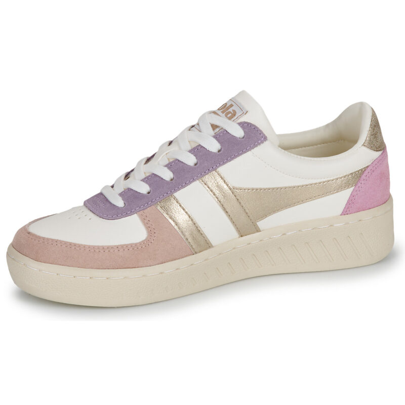 Gola Grandslam Quadrant Beige Sneakers basse Donna - 4