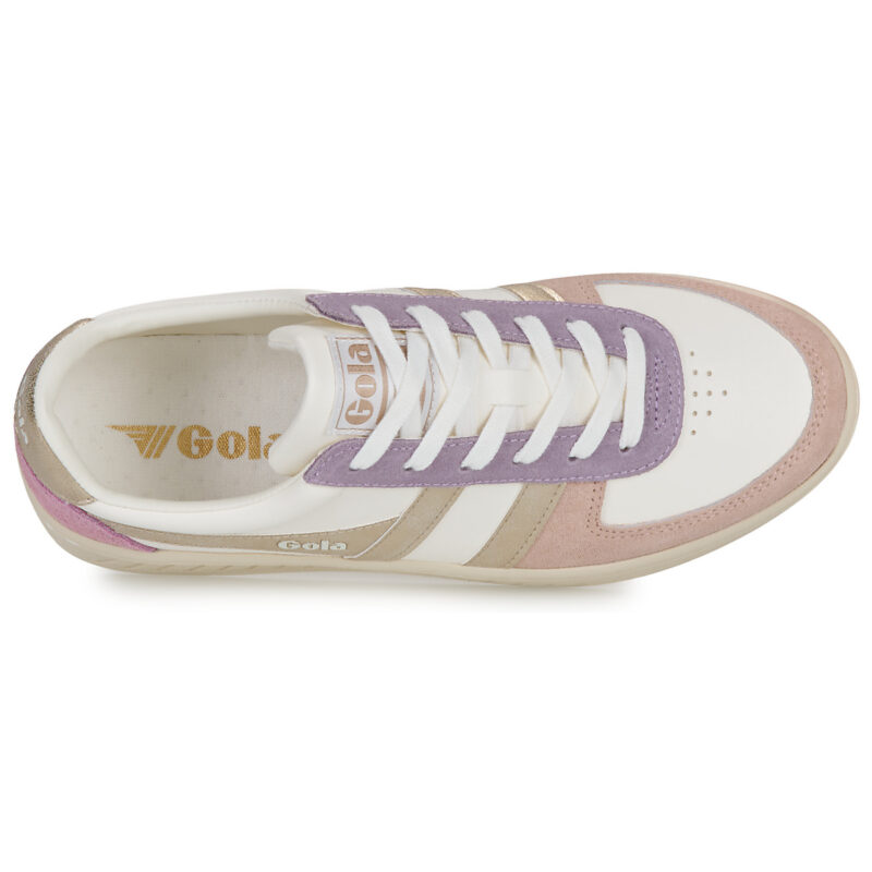 Gola Grandslam Quadrant Beige Sneakers basse Donna - 6