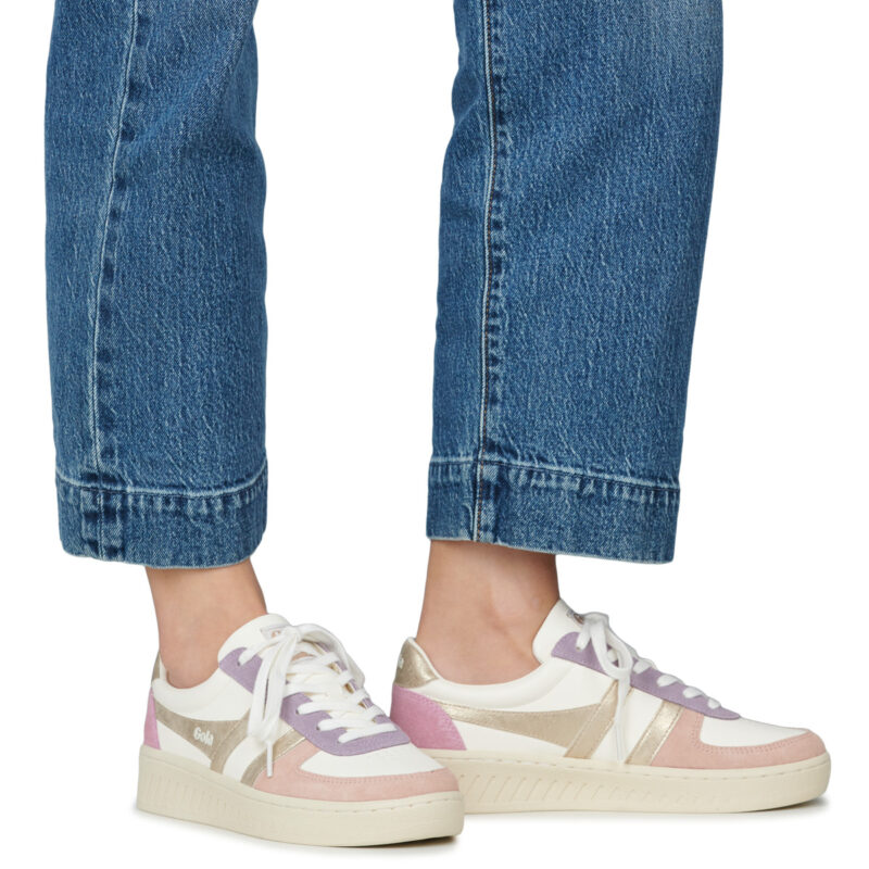 Gola Grandslam Quadrant Beige Sneakers basse Donna - 8