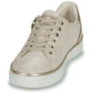 Mustang 26M0032006-CREAM Beige Sneakers basse Donna - 3