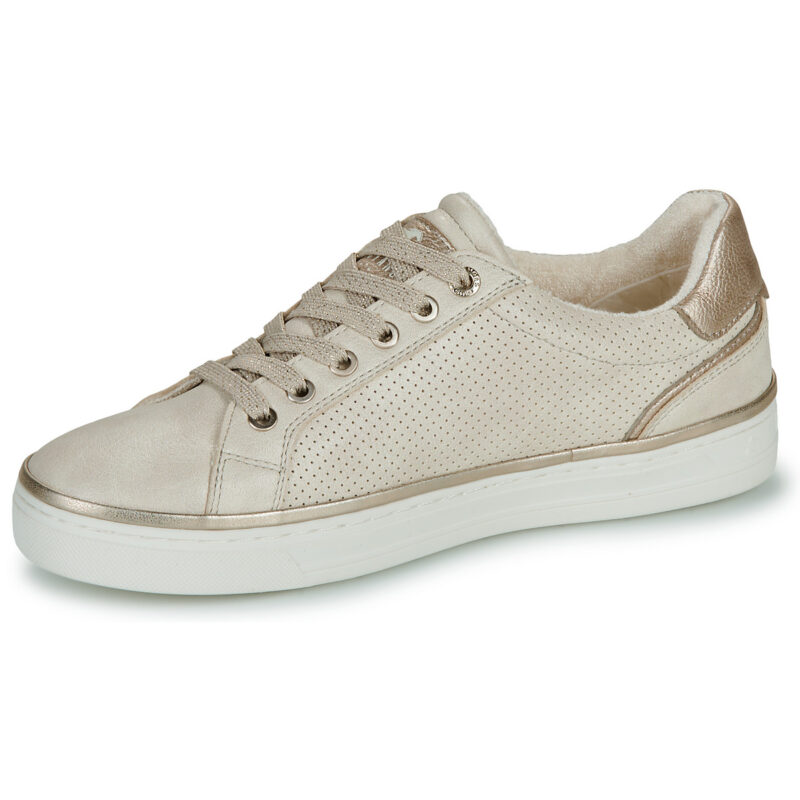 Mustang 26M0032006-CREAM Beige Sneakers basse Donna - 4